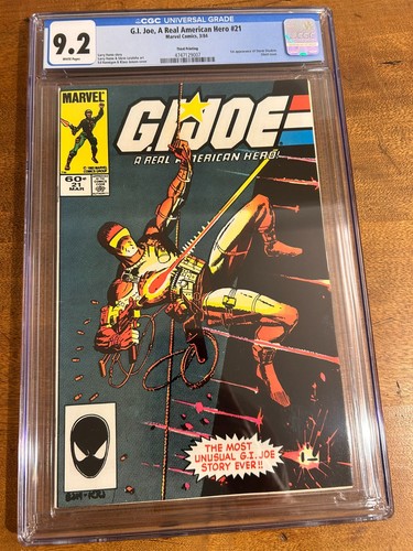 Joe cgc 2 1984 - #21, 9.2